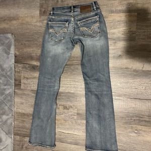 Men Buckle Jeans